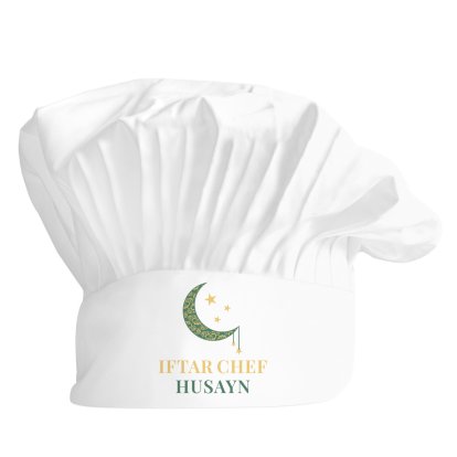 Personalised Eid Iftar Chef Hat