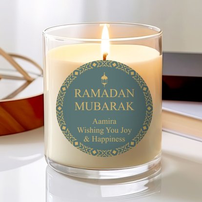 Personalised Eid / Ramadan Scented Candle