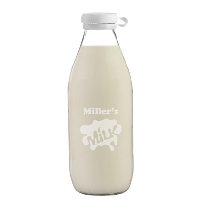 Personalised Family Milk Bottle