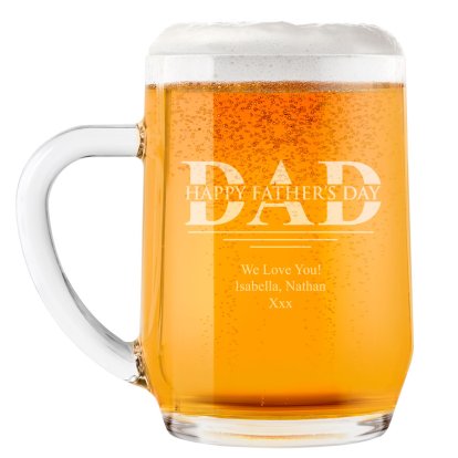 Personalised Father's Day Classic Tankard