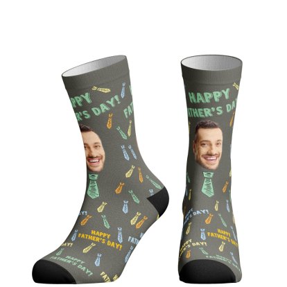 Personalised Father's Day Photo Socks