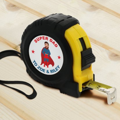Personalised Father's Day Photo Tape Measure