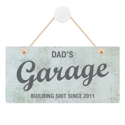 Personalised Father's Day Wooden Sign