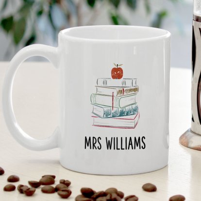 Personalised Teacher's Mug - For Her