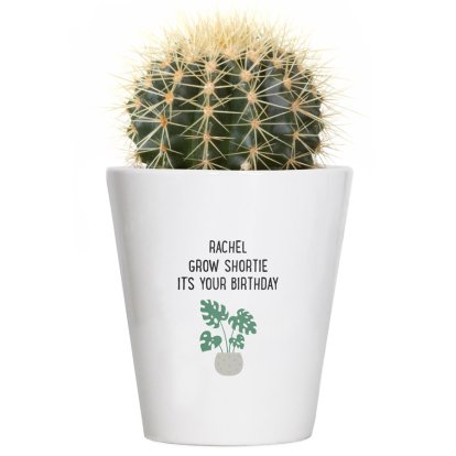 Personalised Flower & Plant Pot