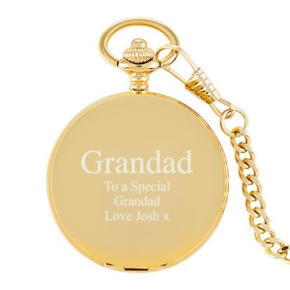 Personalised Fob Pocket Watch - Any Occasion