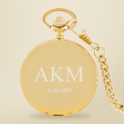 Personalised Fob Pocket Watch