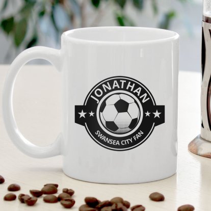 Personalised Football Fan - Mug 