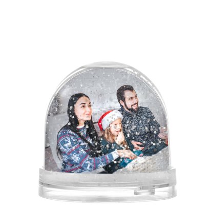 Personalised Full Photo Upload Snow Globe