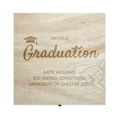 Personalised Graduation Keepsake Box