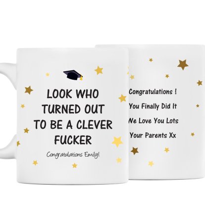 Personalised Graduation Mug - Congratulations