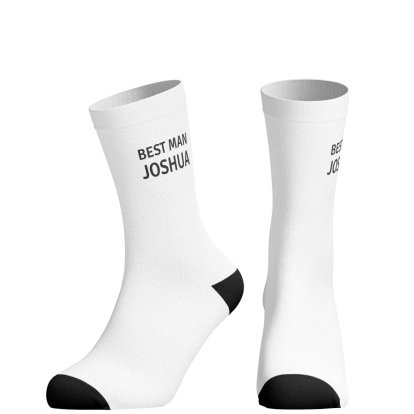 Personalised Groomsman Socks