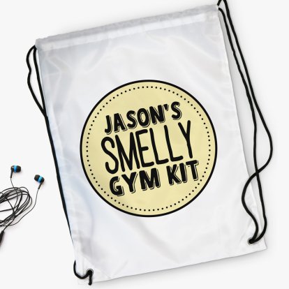 Personalised Gym Bag - Smelly Kit