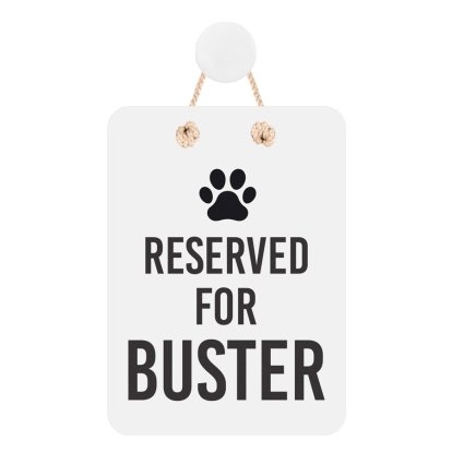 Personalised Hanging Sign - For Pets