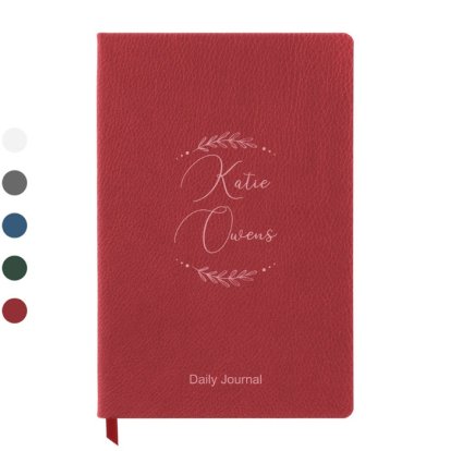 Personalised Hardback Journal Notebook