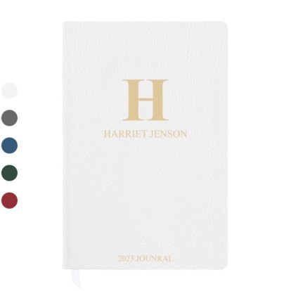 Personalised Initial & Name A5 Notebook