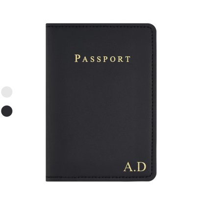 Personalised Initials Passport Holder