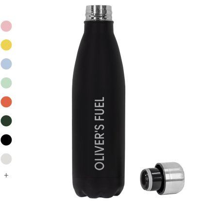 Personalised Insulated Drinks Bottle - Message