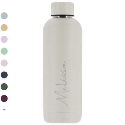 Personalised Insulated Stainless Steel Water Bottle