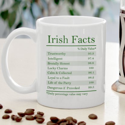 Personalised Irish Definition Mug