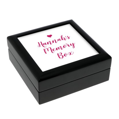 Personalised Jewellery Box - Memory Box 