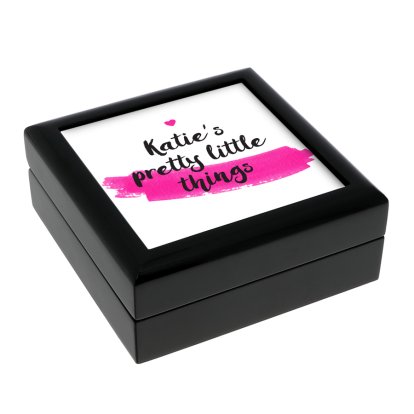 Personalised Jewellery Box - Pretty Little Things 