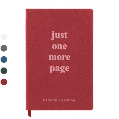 Personalised Journal Notebook