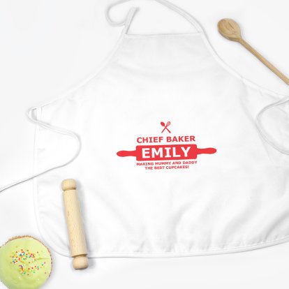 Personalised Kids Apron - Chief Baker