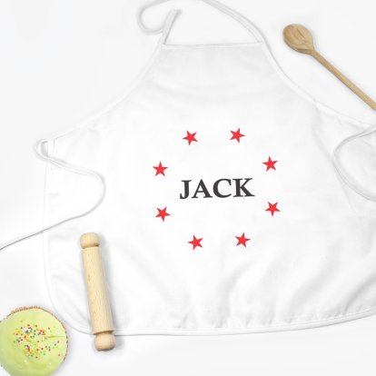 Personalised Kids Apron for Boys 