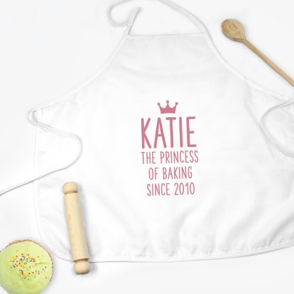 Personalised Kids Apron for Girls 