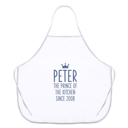 Personalised Kids Apron - The Prince