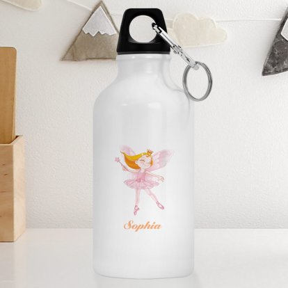 Personalised Kids Drinks Bottle - Fairy Design
