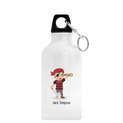Personalised Kids Drinks Bottle - Pirate Design