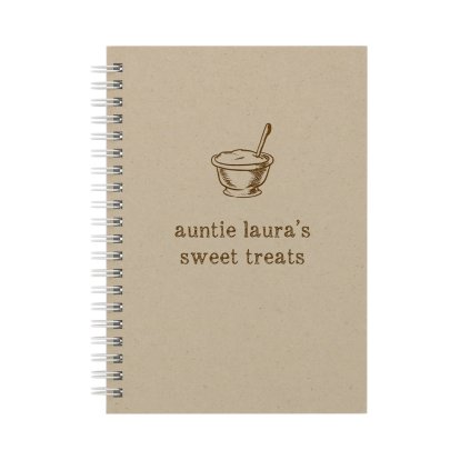 Personalised Kitchen Notebook
