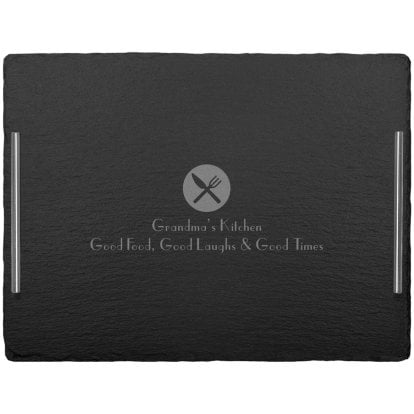Personalised Kitchen Slate Serving Tray