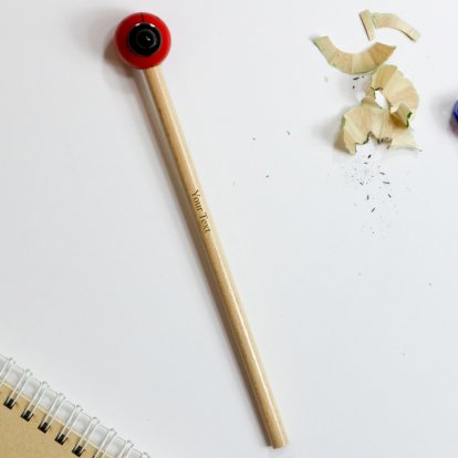 Personalised Ladybird Pencil