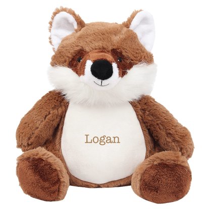 Personalised Large Fox Soft Toy