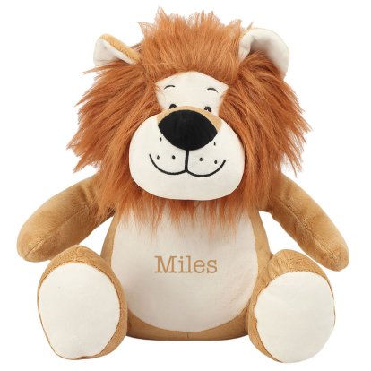 Personalised Large Lion Soft Toy
