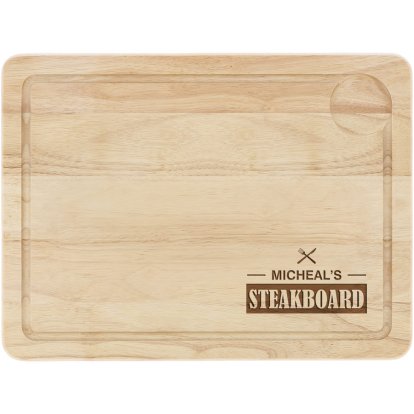 Personalised Large Meat Carving Board