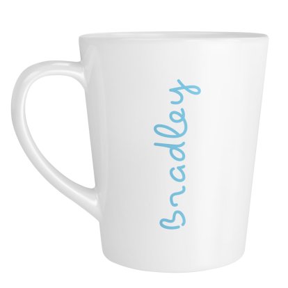 Personalised Latte Mug for Boys