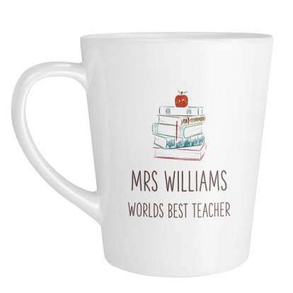 Personalised Latte Mug  for Teachers