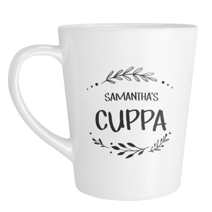Personalised Latte Mug - My Cuppa