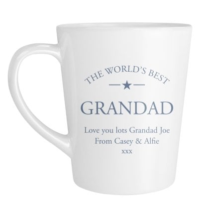 Personalised Latte Mug - World's Best