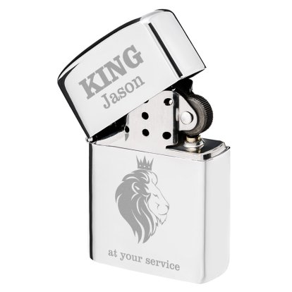 Personalised Lighter - King
