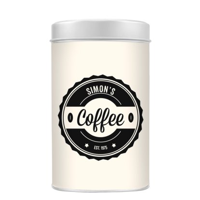 Personalised Luxury Coffee - Established Badge