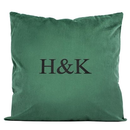 Personalised Luxury Cushions - Couples Initials Photo 7