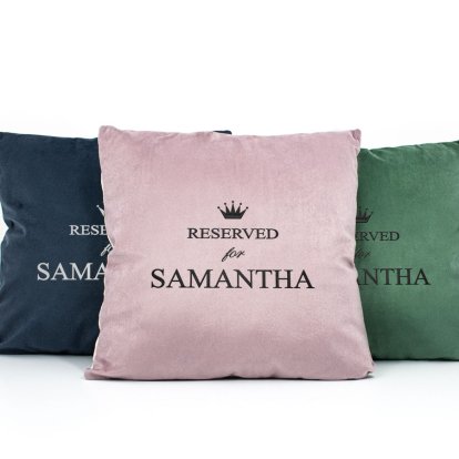 Personalised Luxury Cushions - Reserved Photo 4