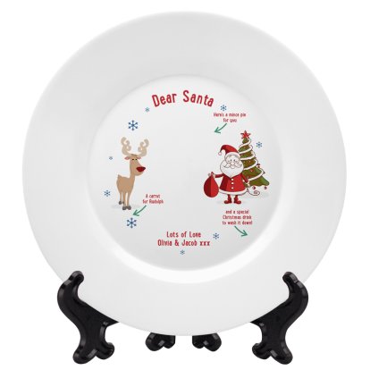 Personalised Christmas Mince Pie Plate