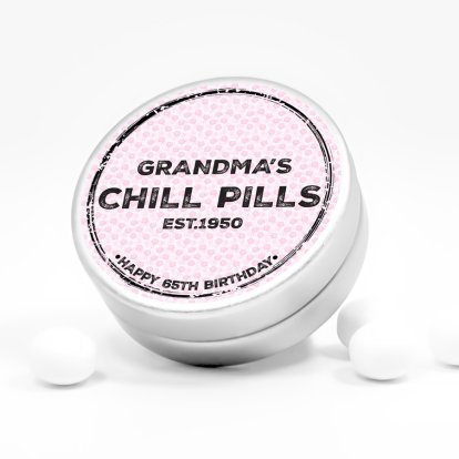 Personalised Mints - Establised Chill Pills