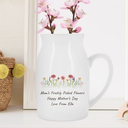 Personalised Mother's Day Jug Vase